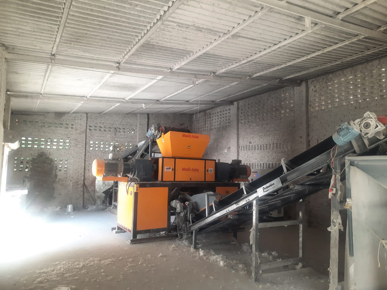 Plastic Bag Recycling Plant